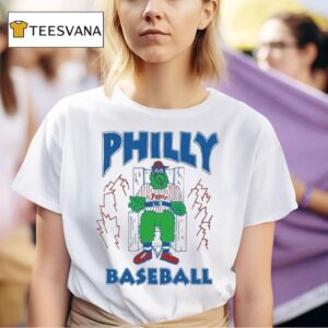 Phillie Phanatic Philly Baseball You Judge From The Shore But You Have Never Sunk Into The Deep Where I Dwell Philadelphia Phillies Masco T Shirt