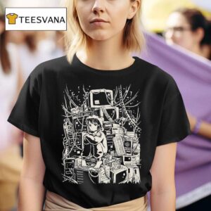 Pixel Eye Bat Wired World T Shirt