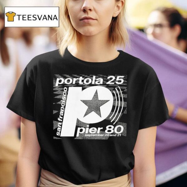 Portola Pier San Francisco Star September And T Shirt