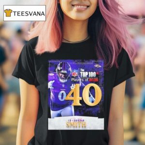 Roquan Smith Nfl Top Players Number Baltimore Ravens Linebacker American Football T Shirt
