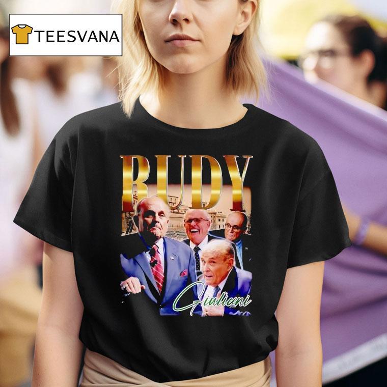 Rudy Giuliani Portrait Graphic T Shirt