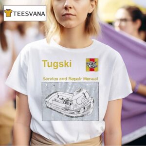 Rusty Van Ranch Tugski Jet Drive Service And Repair Manual Diagram T Shirt