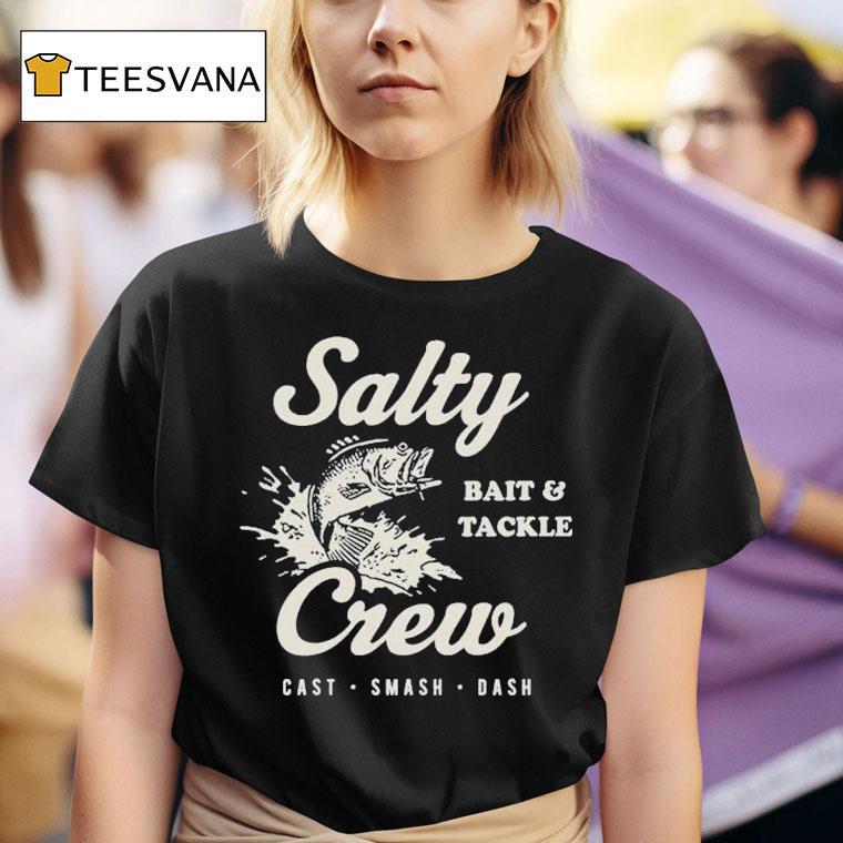  Salty Crew Bait Tackle Cast Smash Dash T Shirt