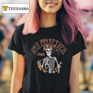 San Francisco Ers Nfl X Grateful Dead Skeleton T Shirt