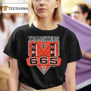 San Francisco Giants Teamsters Local Bridge T Shirt