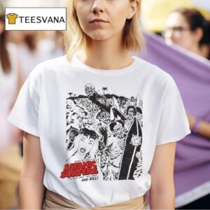 Satanic Surfers Beware The Terror Of The They Surf Walk Talk Stalk And Kill Zombeach T Shirt