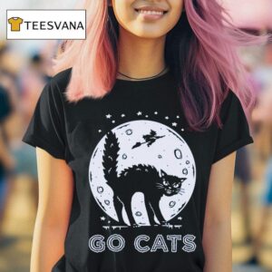 Scary Go Cats Halloween T Shirt