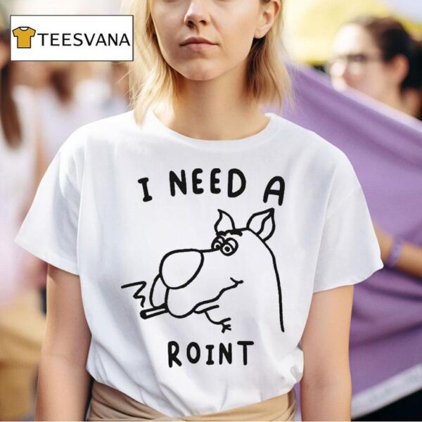 Scooby Doo I Need A Print Dog Cigarettes T Shirt