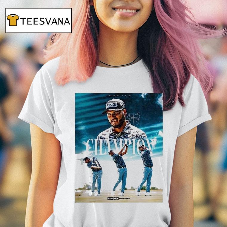  Sebastian Munoz Takes Liv Golf Indianapolis Title  Champions T Shirt