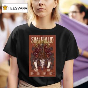 Shai Hulud Tour Usa Dates Hands Bunny T Shirt