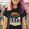 Snoopy The Peanuts Purdue Boilermakers It S The Most Wonderful Time Of The Year T Shirt
