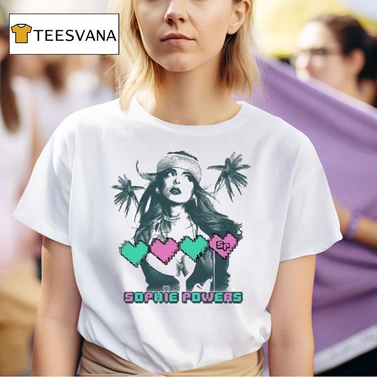  Sophie Powers Glitch Tour  T Shirt