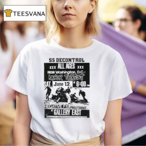Ss Decontrol All Ages From Washington Dc Minor Threa T Shirt