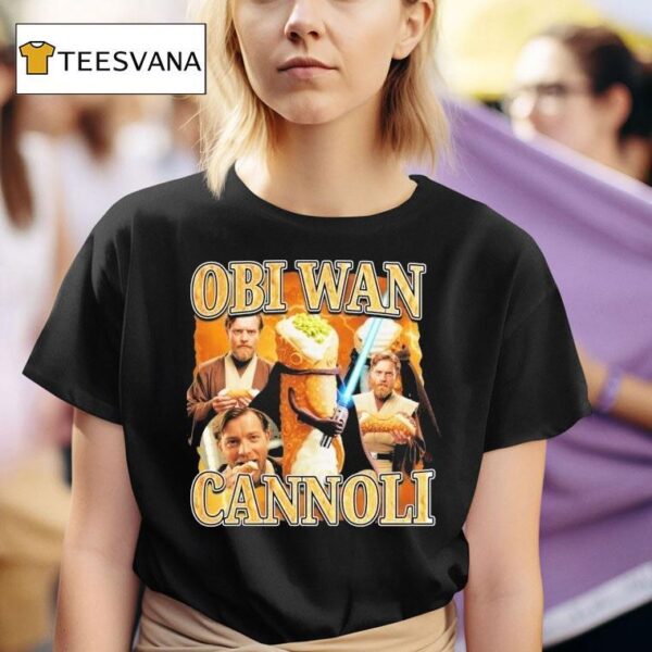 Star Wars Obi Wan Cannoli T Shirt