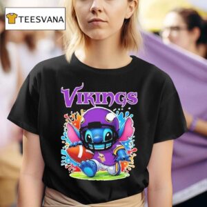 Stitch Fan Minnesota Vikings Nfl T Shirt