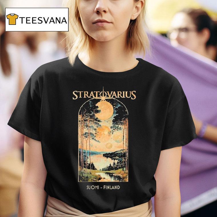  Stratovarius Suomi Finland T Shirt