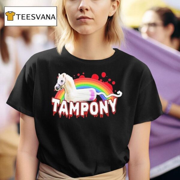 Tampony Horse Rainbow T Shirt