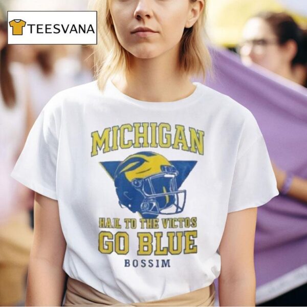 Taylor Lewan Michigan Wolverines Hail To The Victors Go Blue Bossim T Shirt