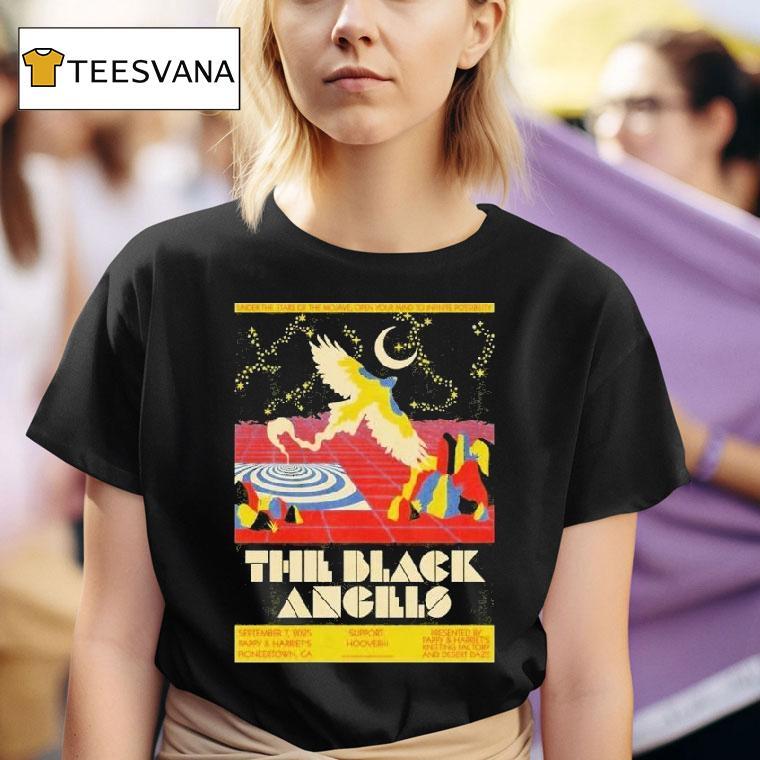  The Black Angels Pioneertown Ca On September   Tour T Shirt