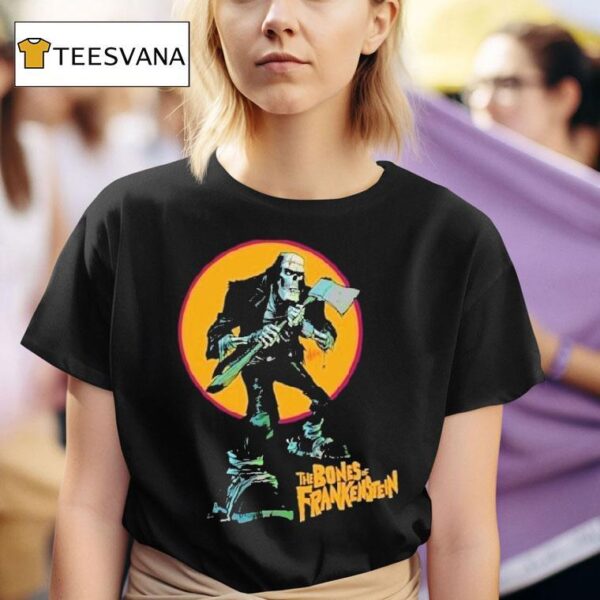 The Bones Of Frankenstein Halloween T Shirt