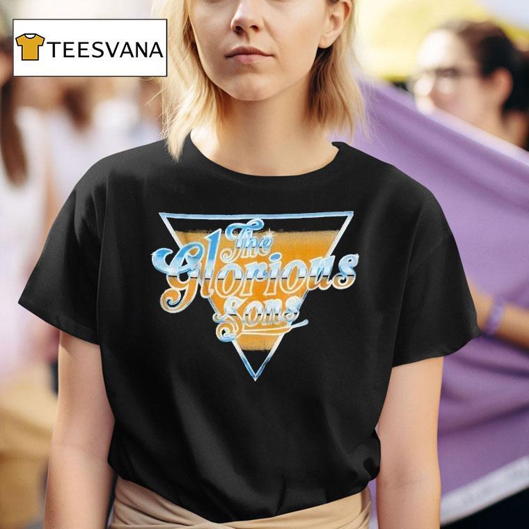  The Glorious Sons Chrome Logo T Shirt