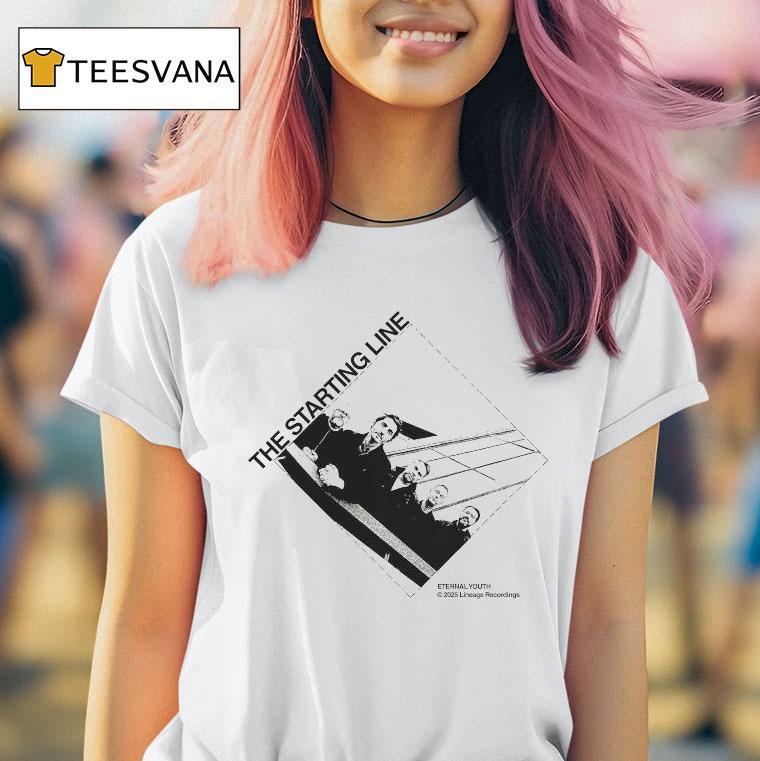 The Starting Line Eternal Youth Tilted T Shirt