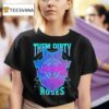 Them Dirty Roses Cosmic Wolf T Shirt