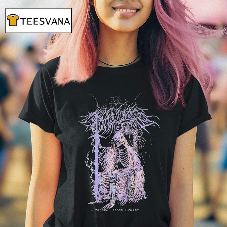  Thy Art Is Murder Through Blood I Fruity Skeleton King T Shirt