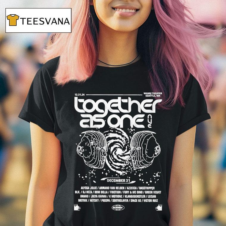  Together As One Wamu Theater Seattle Wa Vortex T Shirt