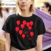 Touchdown Balloons Send Em Up T Shirt