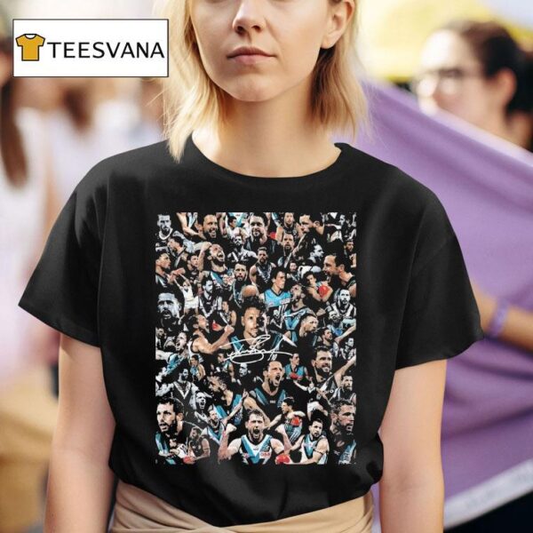 Travis Boak Retirement Port Adelaide T Shirt