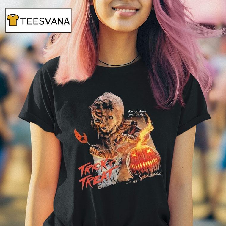  Trick  R Treat Always Check Your Candy Sam Is Watching T Shirt