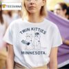 Twin Kitties Minnesota Cats T Shirt