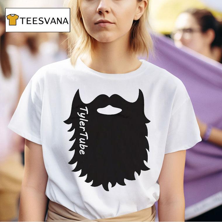  Tylertube Beard T Shirt