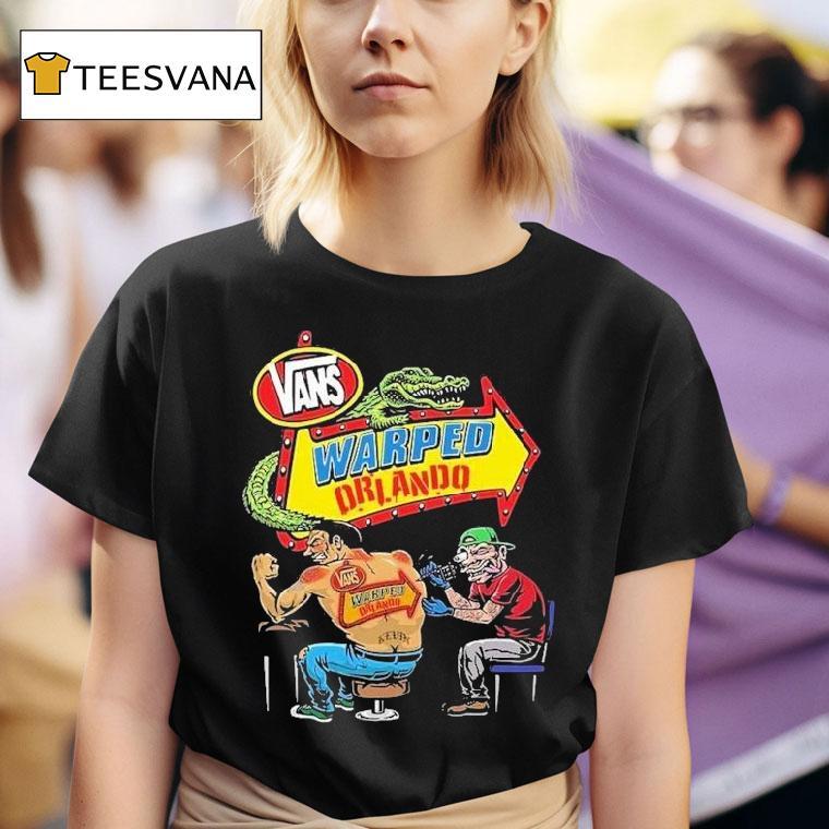 Vans Warped Tour On  November Th And Th In Orlando Fl At Camping World Stadium T Shirt
