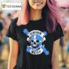 Victoria Cfmeu Union Built Fear Stops You Skull T Shirt