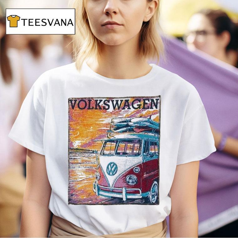  Volkswagen Sunset Road Trip T Shirt