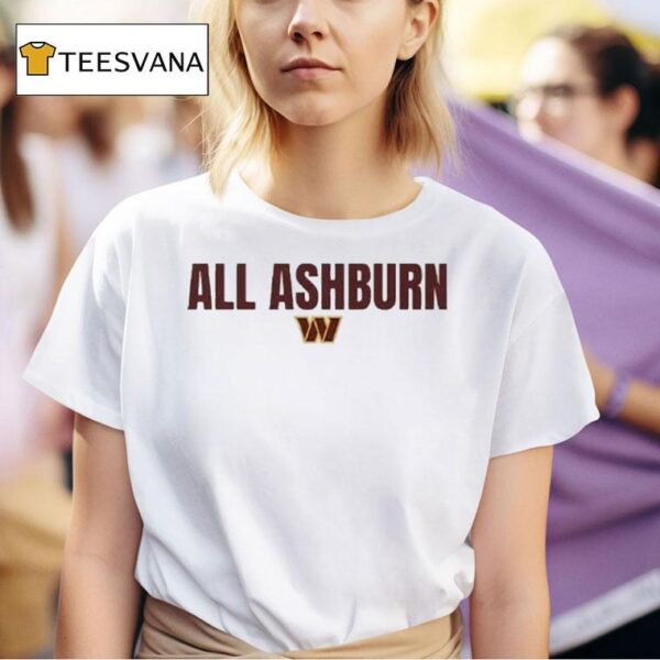 Washington Commanders All Ashburn T Shirt