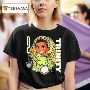 Washington Spirit Trinity Rodman Chibi T Shirt