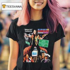 Weird Ai Yankovic Madison Square Garden Bigger Weirder Tour T Shirt