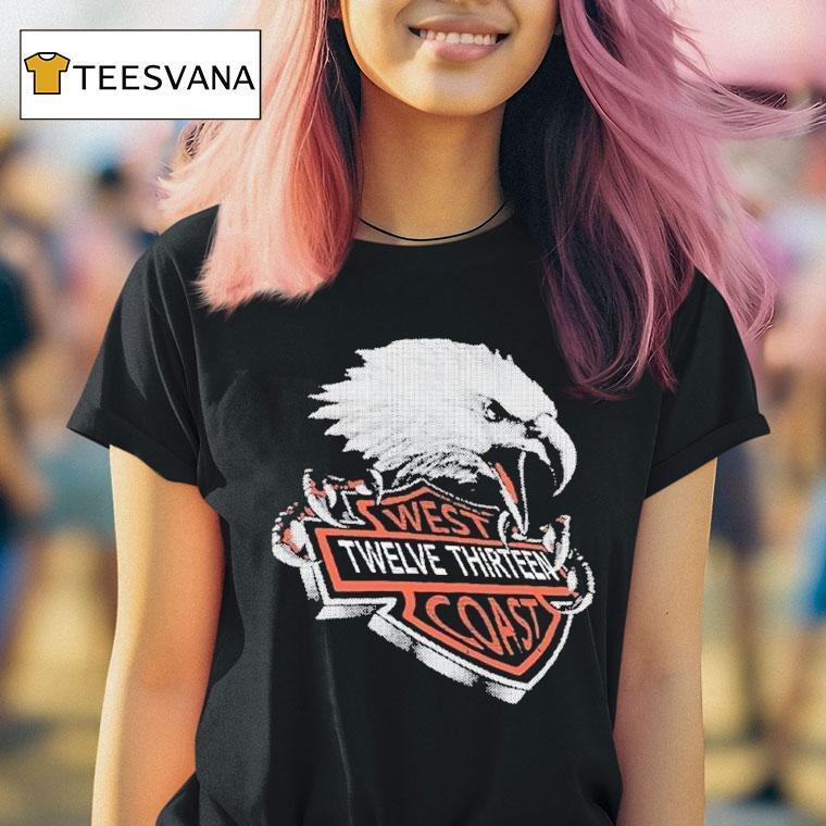  West Coast Twelve Thirn Eagle T Shirt