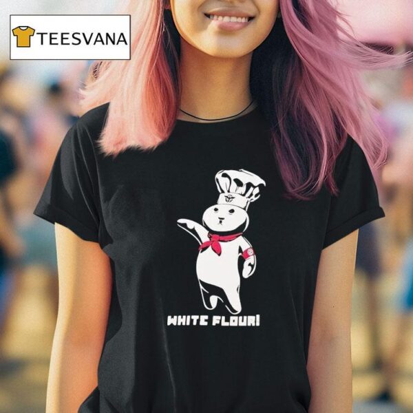 White Flour Pillsbury Doughboy T Shirt