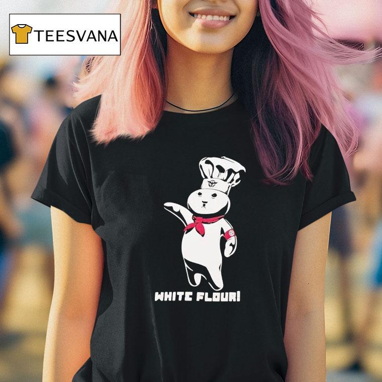 White Flour Pillsbury Doughboy T Shirt