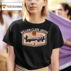 William Clark Green Eastland Tx Usa T Shirt