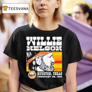 Willie Nelson Astrodome Houston Astros Texas T Shirt