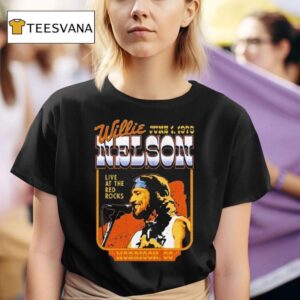 Willie Nelson Live At The Red Rocks Morrison Co T Shirt