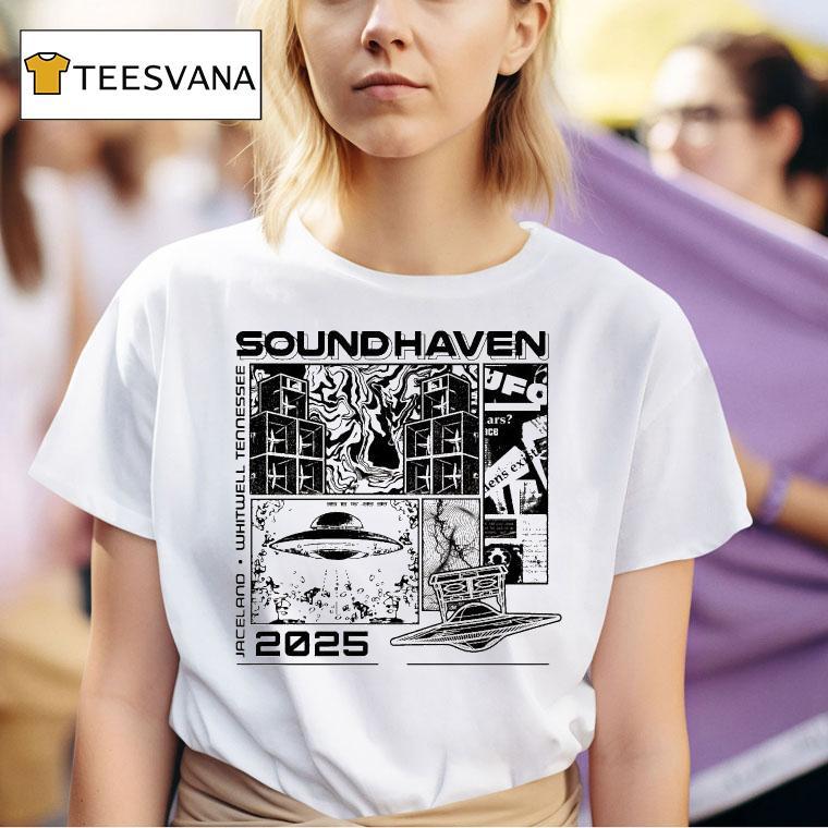  Wobble Factory Sound Haven  Ufo T Shirt
