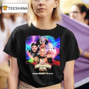 Wwe Triplemania Xxiii On Saturday August Th With Vikinggo Vs Mysterio Vs Dragon Lee Vs Americano For The Aaa Mega Championship T Shirt