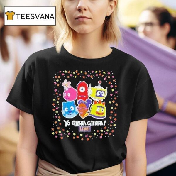 Yo Gabba Gabba Live Tour T Shirt