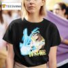 Yusuke Spirit Wave Mega Yuyu Hakusho T Shirt